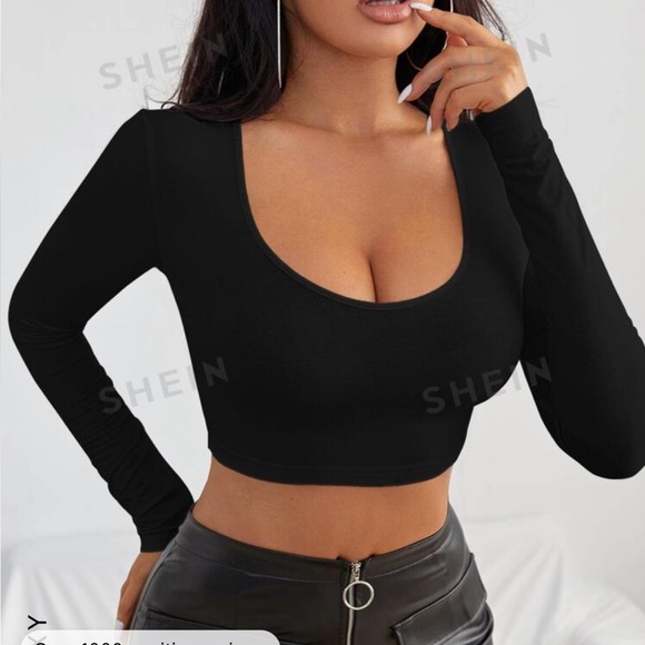 SHEIN sxy long sleeve top - Picture 3 of 3